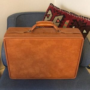 Vintage Style Leather Briefcase